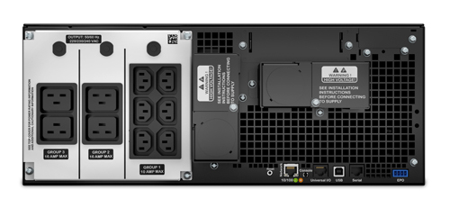 APC Smart-UPS On-Line gruppo di continuit� (UPS) Doppia conversione (online) 6 kVA 6000 W 10 presa(e) AC
