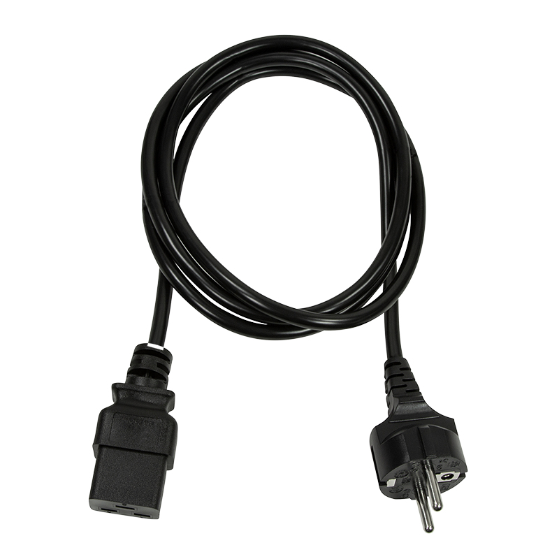 LogiLink CP153 cable de transmisi�n Negro 3 m CEE7/7 C19 acoplador