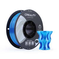 Creality CR-Silk PLA Filament Blau, 3D-Kartusche (1 kg, 1,75 mm, auf Rolle)