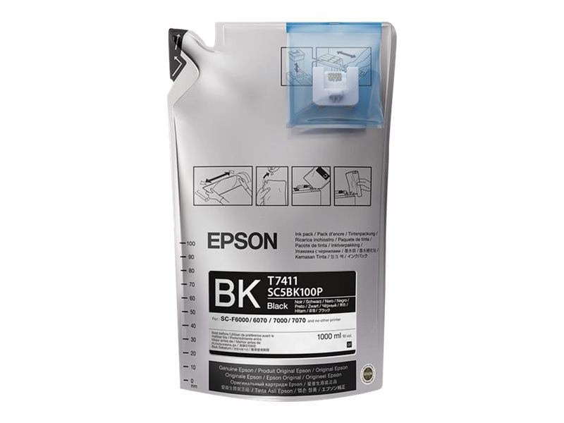 Epson UltraChrome DS Black T741100 (1Lx6packs)