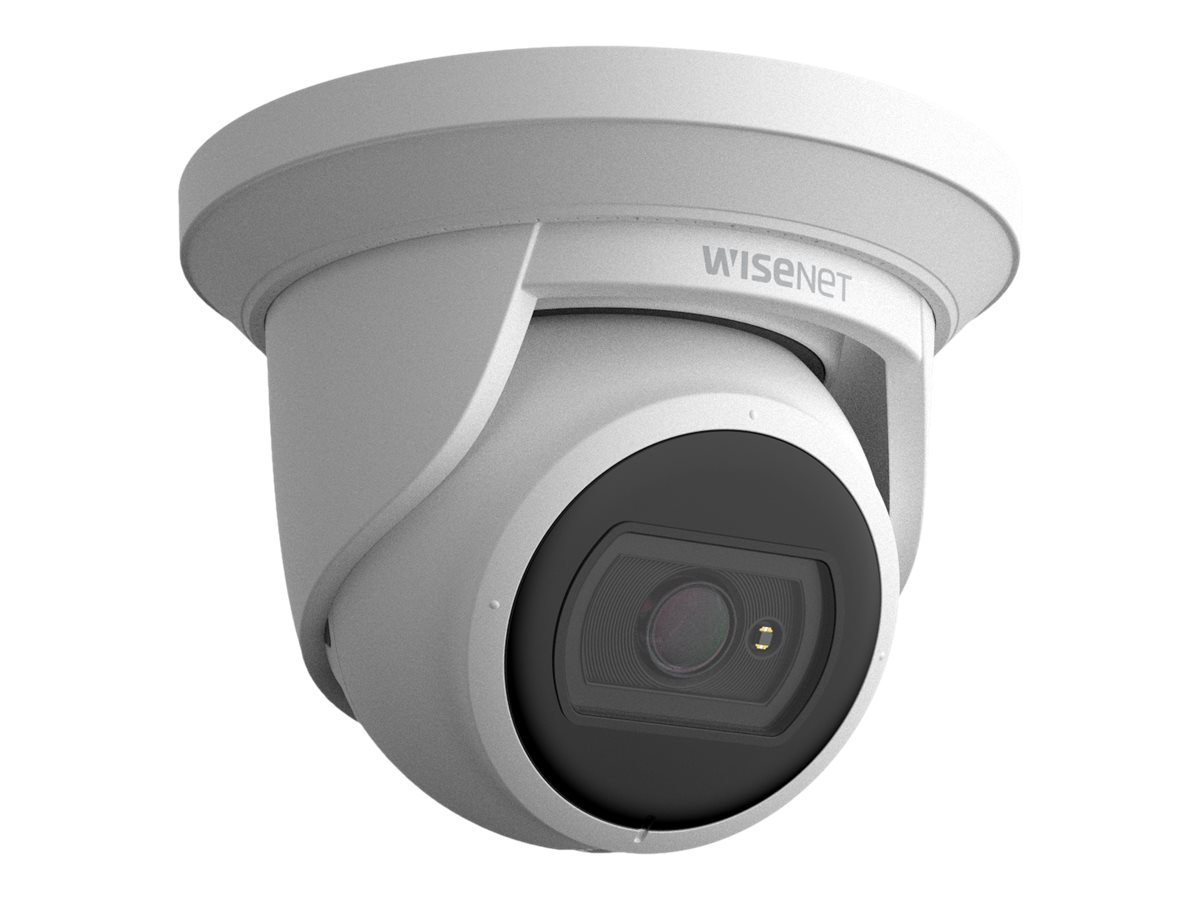 Hanwha Techwin WISENET A SERIES NETWORK IR 2MP TURRET FLATEYE POE CAMERA, 3MM FIXED FOCAL LENS,