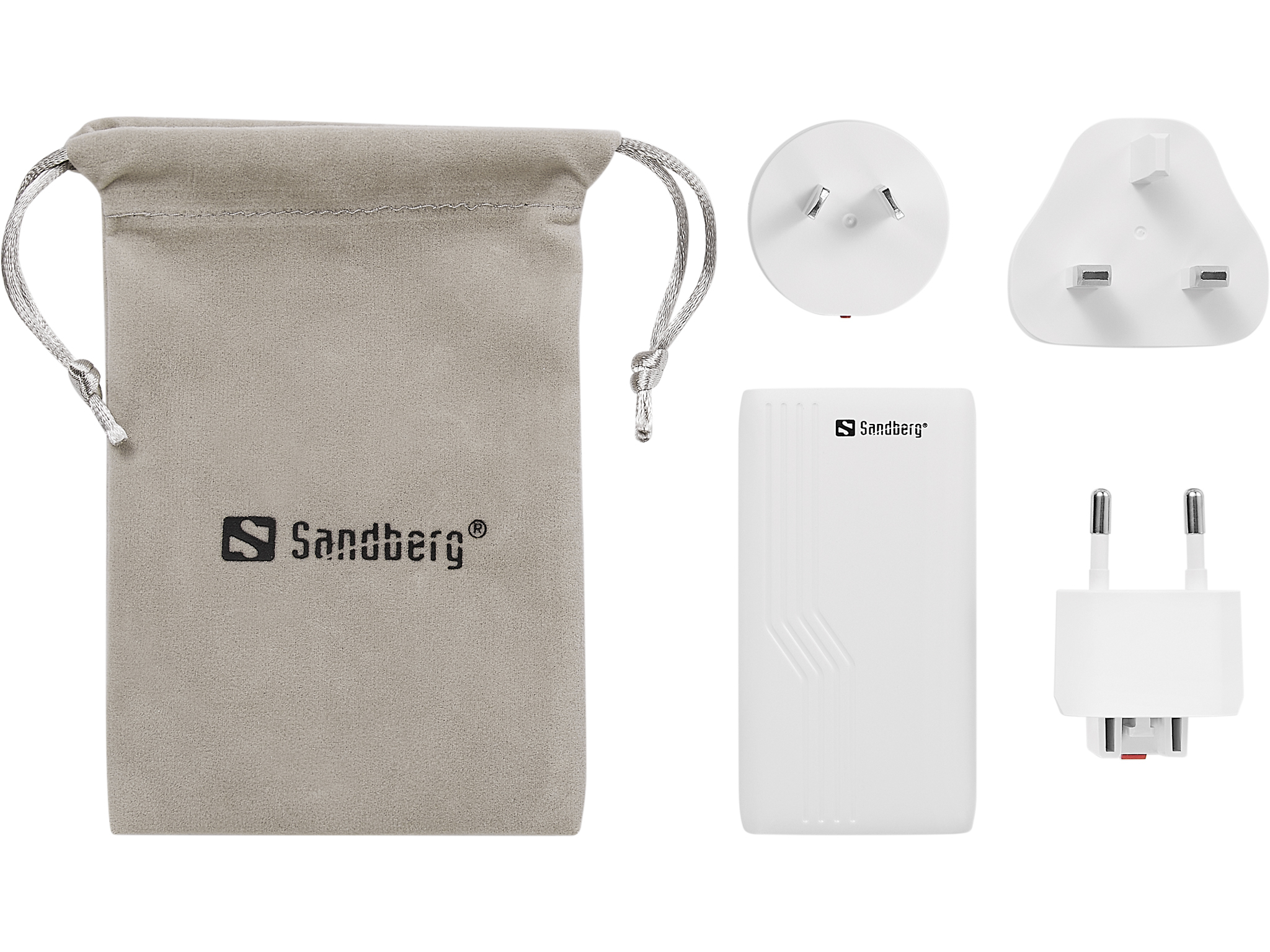 Sandberg 4in1 TravelCharger 2xUSB-C 65W