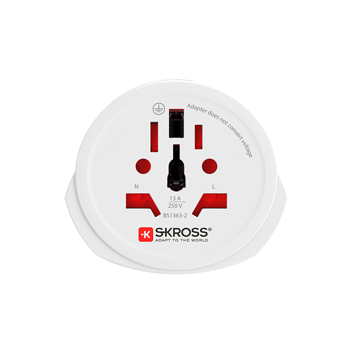 SKROSS Lnderstecker World to Europe - Adapter - Strom/Netzteil