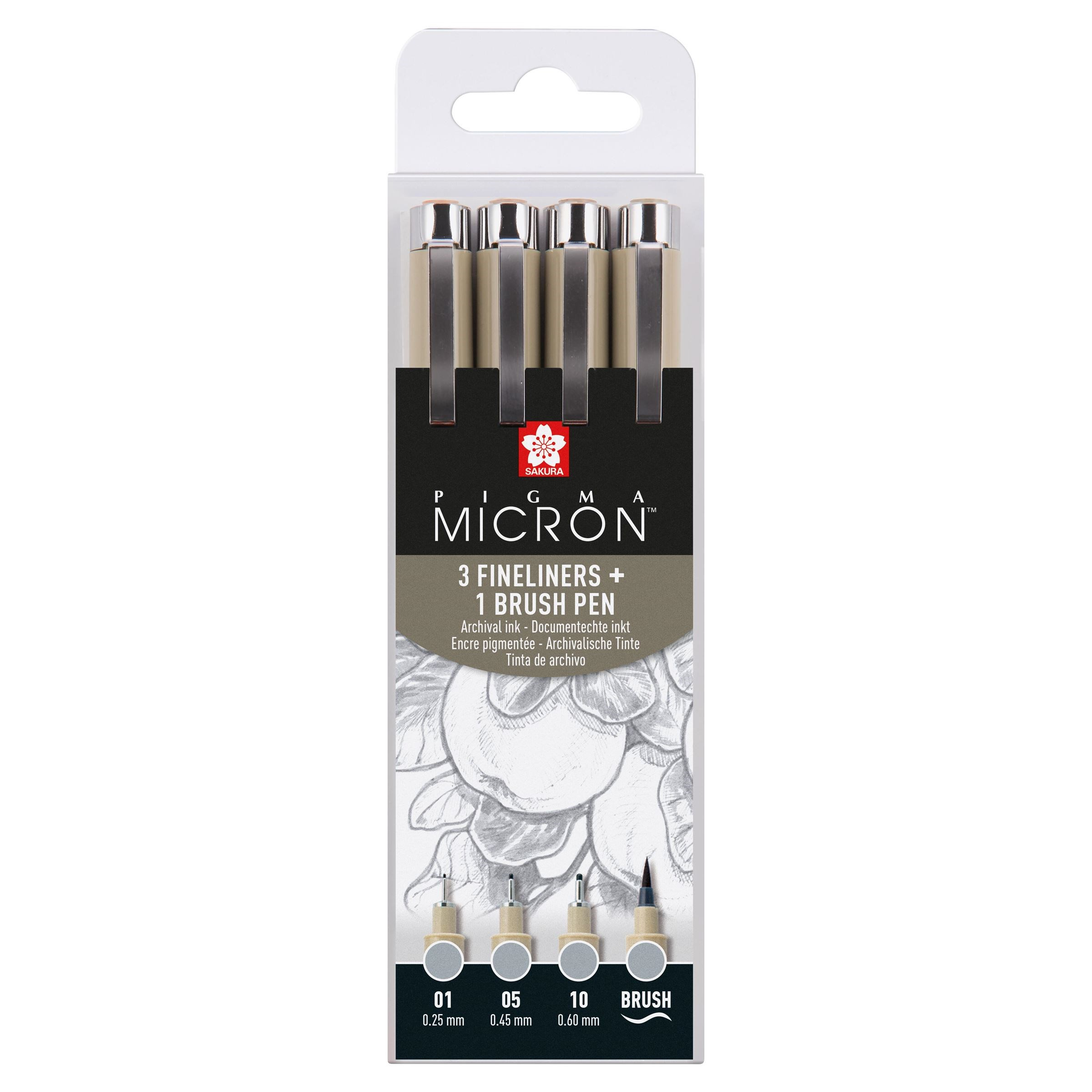 Sakura Pigma Micron Pen - Light Cool Gray, 10