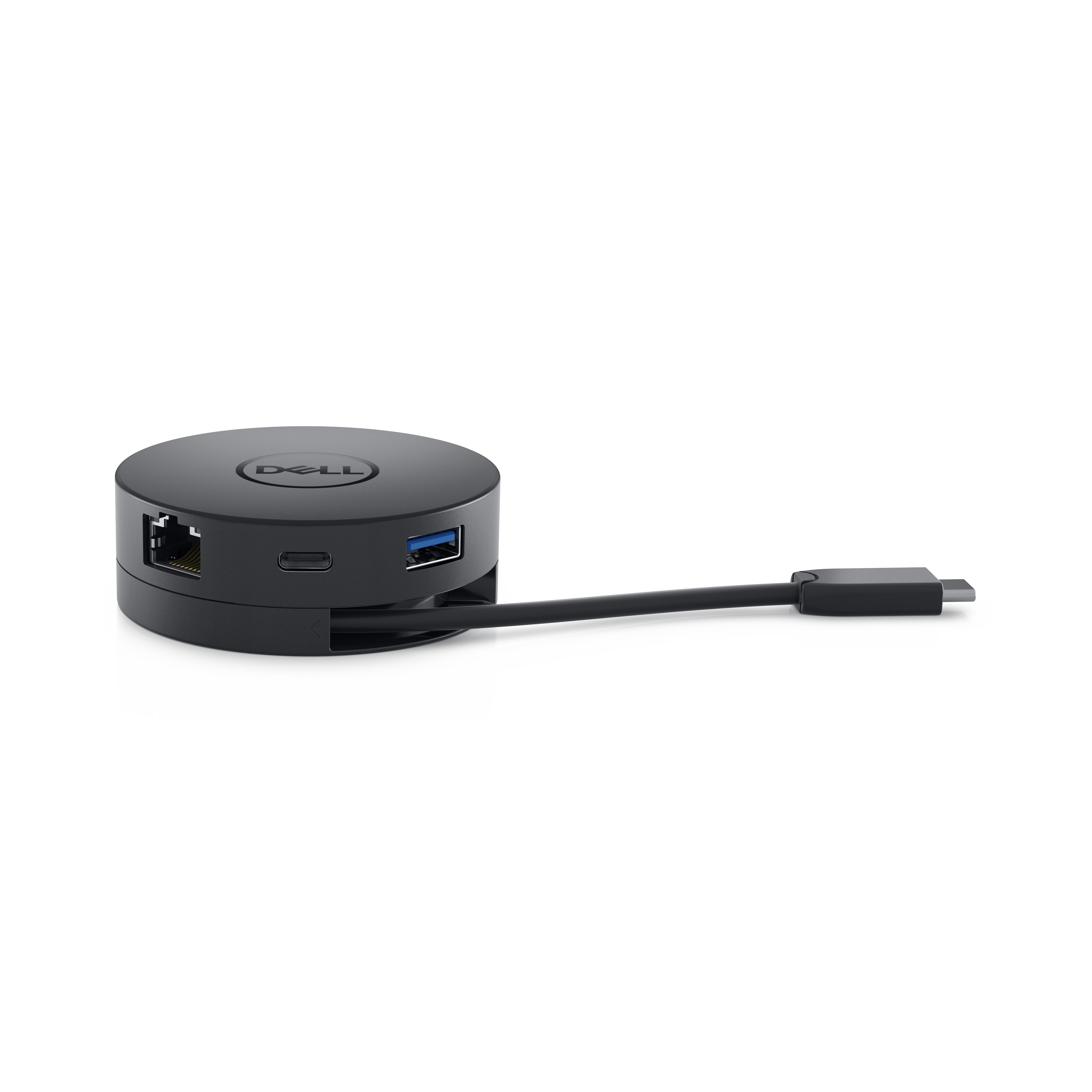 DELL Mobile Adapter DA300 Avec fil USB 3.2 Gen 2 (3.1 Gen 2) Type-C Noir