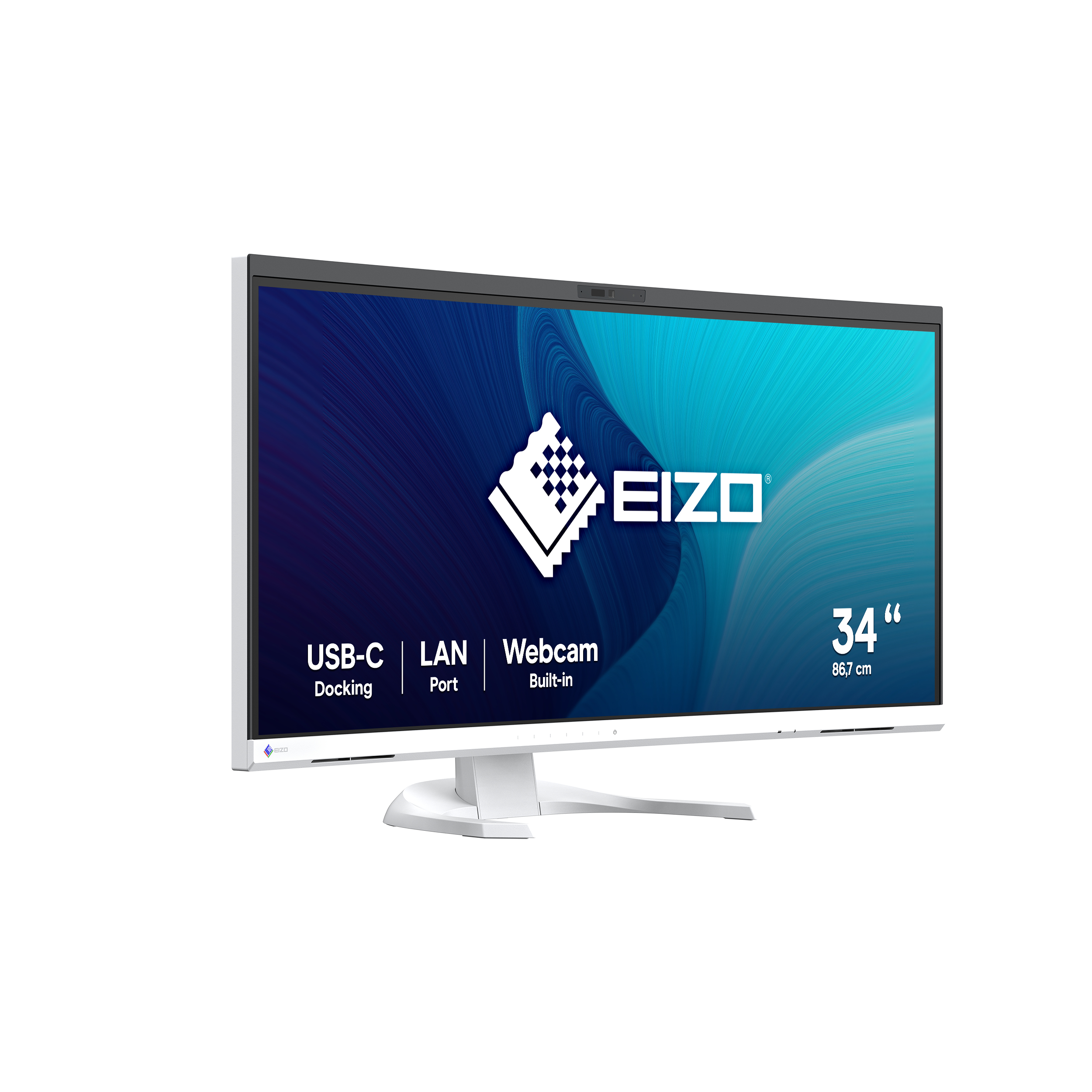EIZO FlexScan EV3450XC-WT Monitor PC 86,6 cm (34.1) 3440 x 1440 Pixel UltraWide Quad HD LCD Bianco