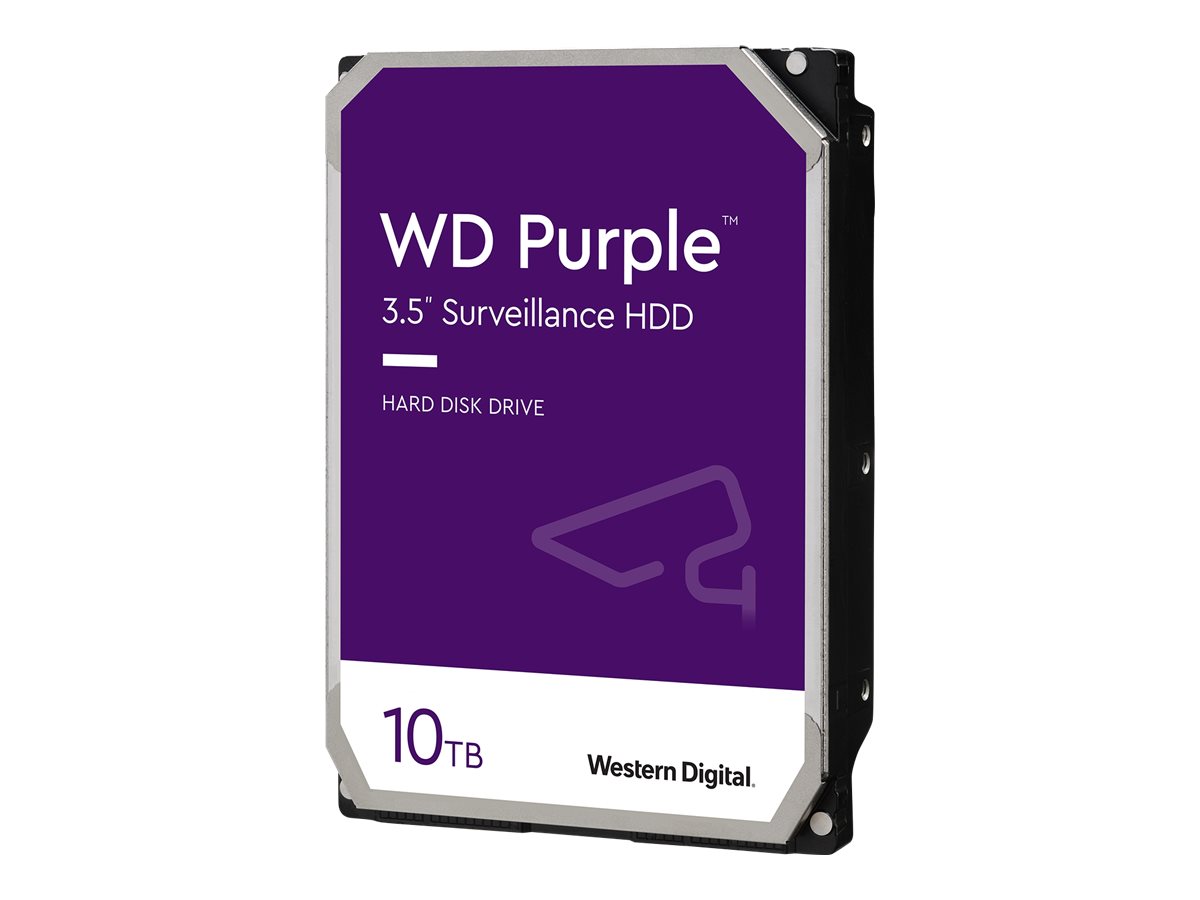 WD Purple WD102PURZ - Festplatte - 10 TB - intern - 3.5 (8.9 cm)
