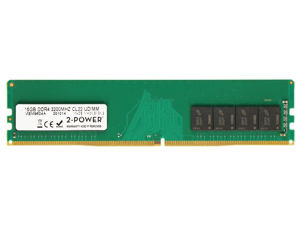 2-power 2P-5M31K03120 - 16 GB - 1 x 16 GB - DDR4 - 3200 MHz - 288-pin DIMM