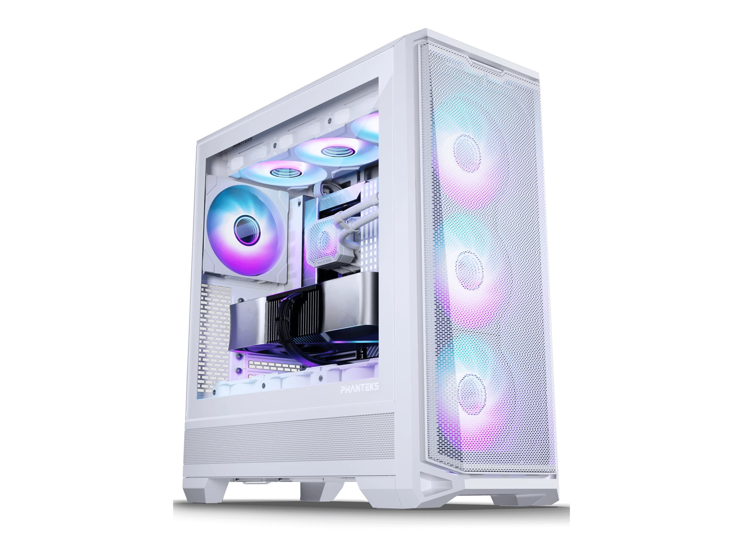 Phanteks Eclipse G400A - Mid tower Gaming - ATX - Seitenteil mit Fenster (gehrtetes Glas)