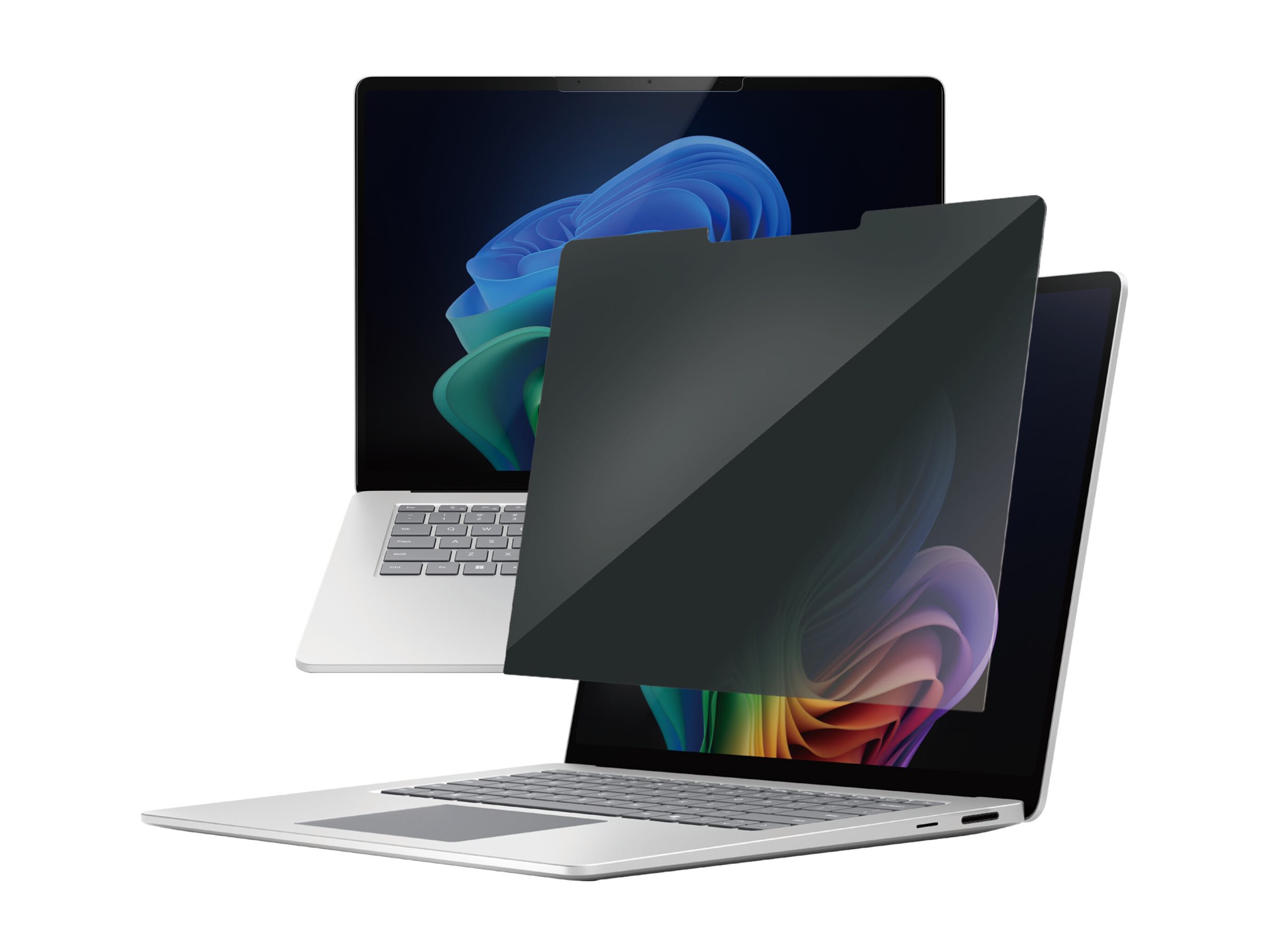 PanzerGlass � Privacy Screen Protector Microsoft Surface Laptop 7th Edition 15 | Ultra-Wide Fit