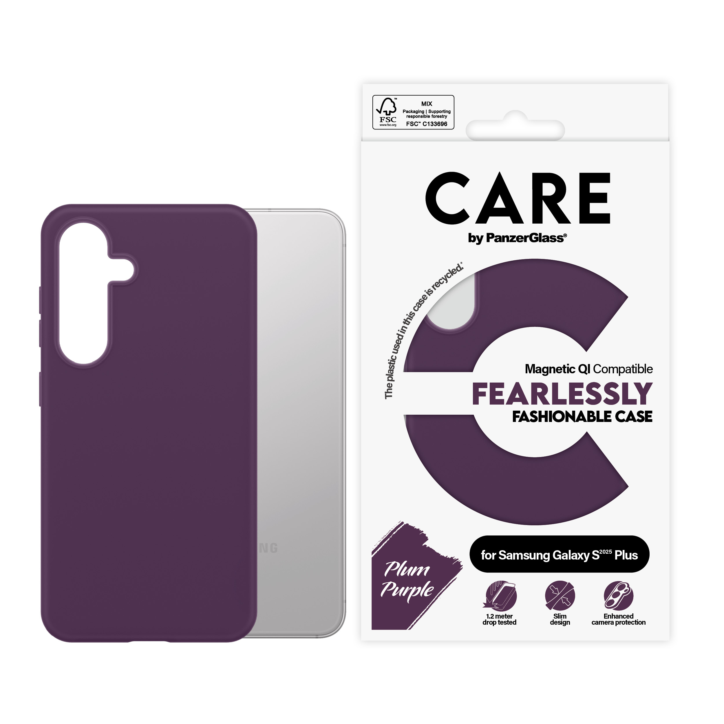 PanzerGlass CRRFCTQG37942 coque de protection pour tlphones portables Housse Transparent