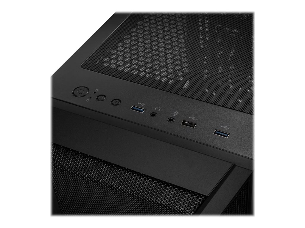 Kolink Citadel Mesh RGB Case Micro-ATX Bianco – Vetro Temperato, 3 Ventole PWM ARGB, Controller Incluso, Flusso Aria Ottimizzato - 5