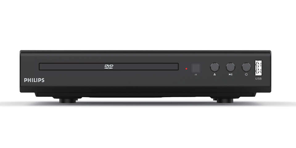 Philips 2000 series TAEP200 Reproductor de DVD Negro