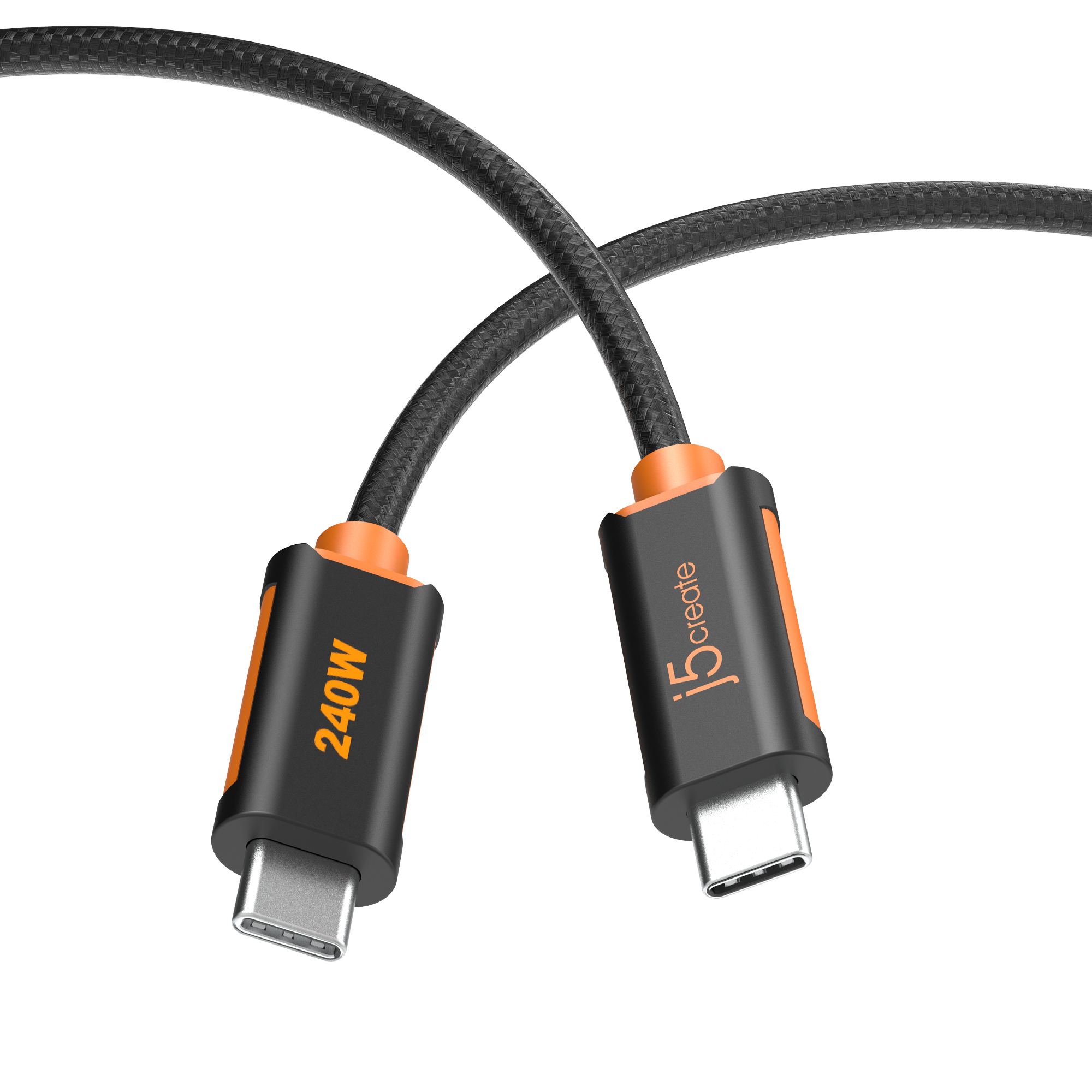j5create USB-C 240W FAST - Kabel - Digital/Daten