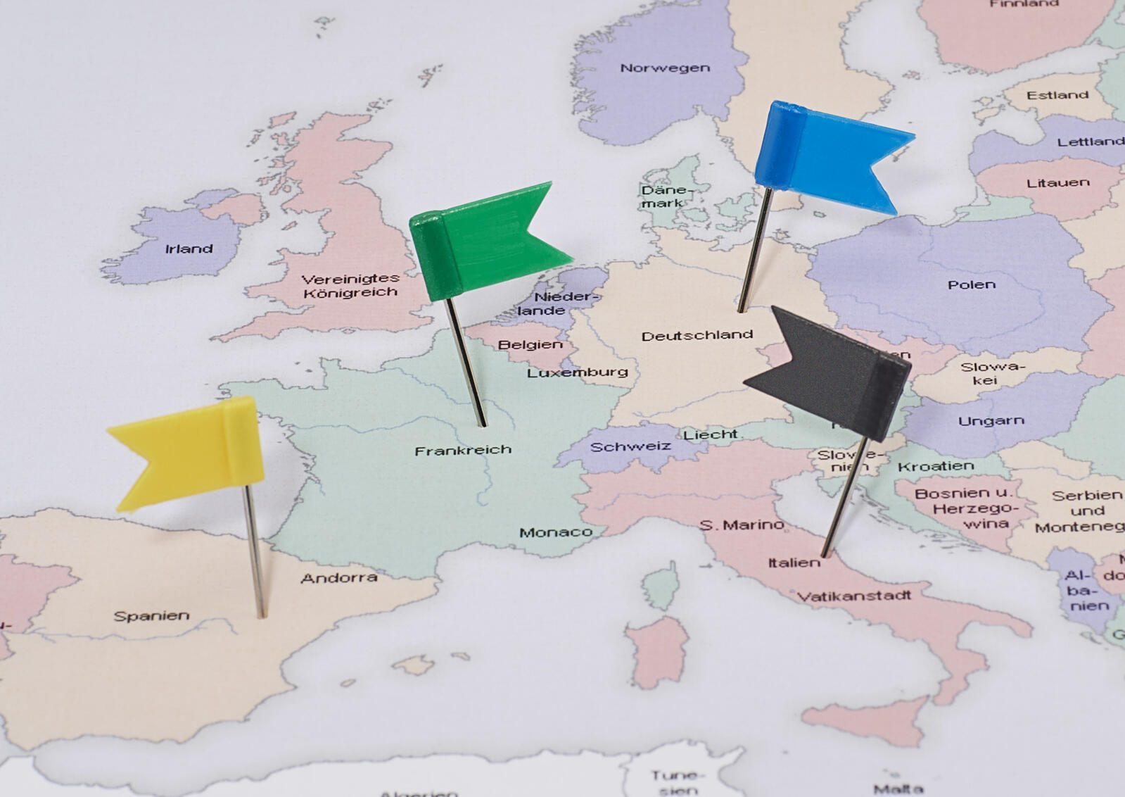 Gowi 20 Markierungsfahnen farbsortiert