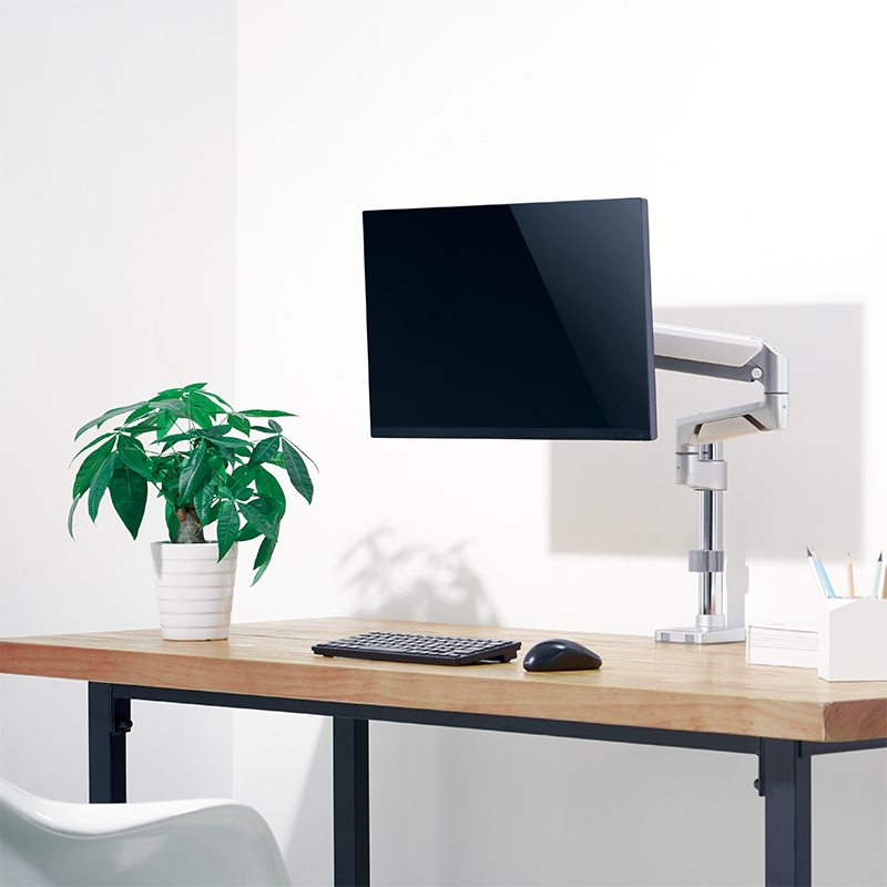 LogiLink BP0087 soporte para monitor 81,3 cm (32) Plata Escritorio