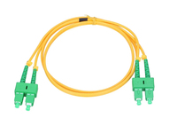 Extralink SC/APC-SC/APC| Patchkabel| PVC Einzelmodus Duplex G.657A - Kabel - Netzwerk