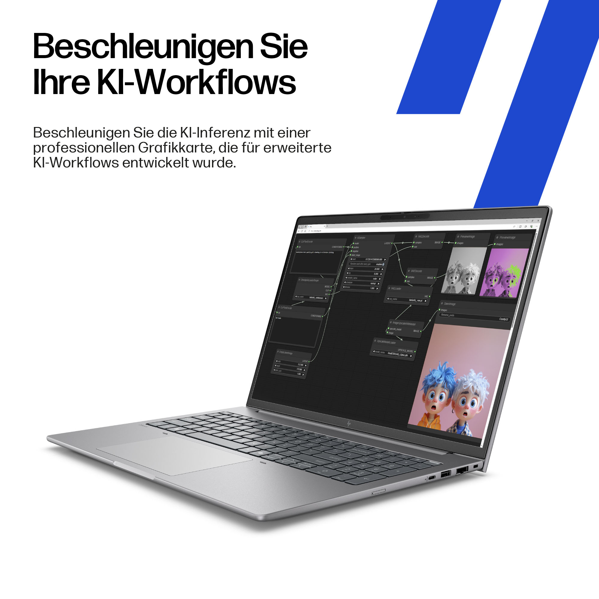 HP ZBook 8 G1ak Mobile Workstation - AMD Ryzen AI 7 350 / 2 GHz - Win 11 Pro - Radeon 860M - 64 GB RAM - 2 TB SSD NVMe, TLC - 35.6 cm (14)