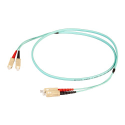 EFB Elektronik O7413FT.5 fibre optic cable 5 m SC I-V(ZN) HH OM3 Green