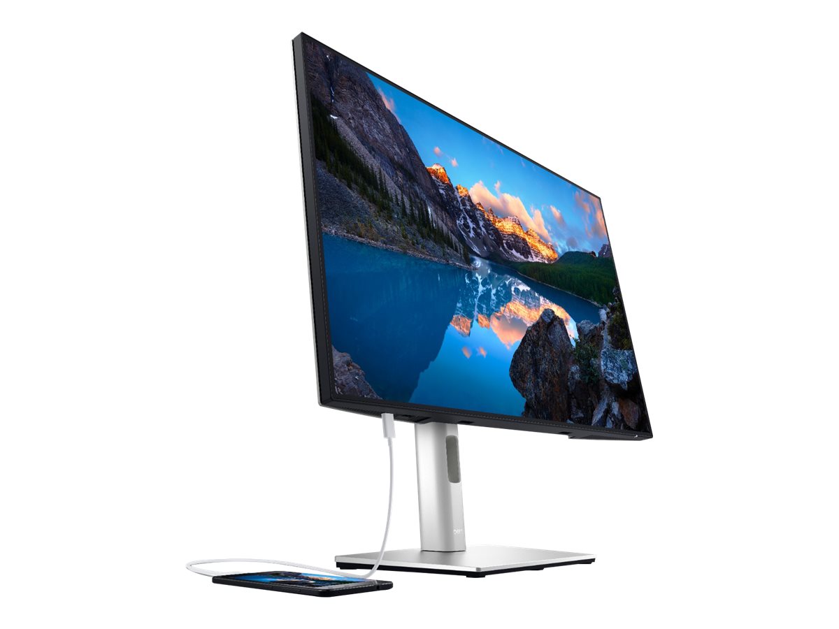 DELL UltraSharp U2421E �cran plat de PC 61,2 cm (24.1) 1920 x 1200 pixels WUXGA LCD Argent