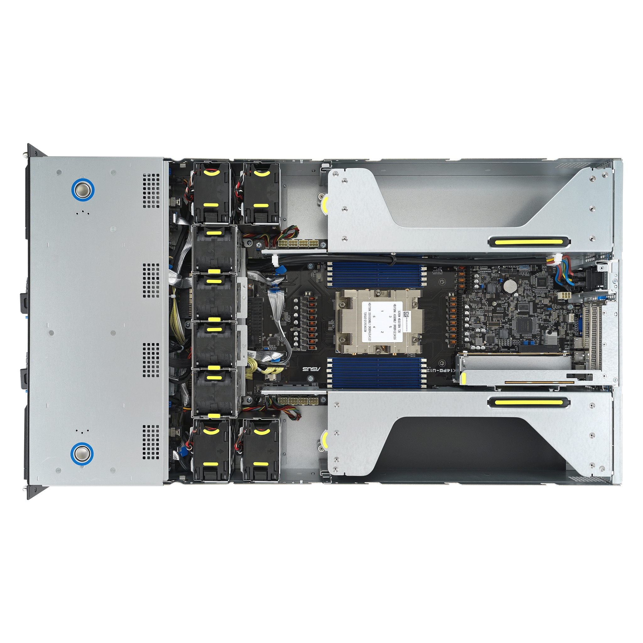 ASUS ESC4000A-E12 Socket SP5 Armadio (2U) Argento