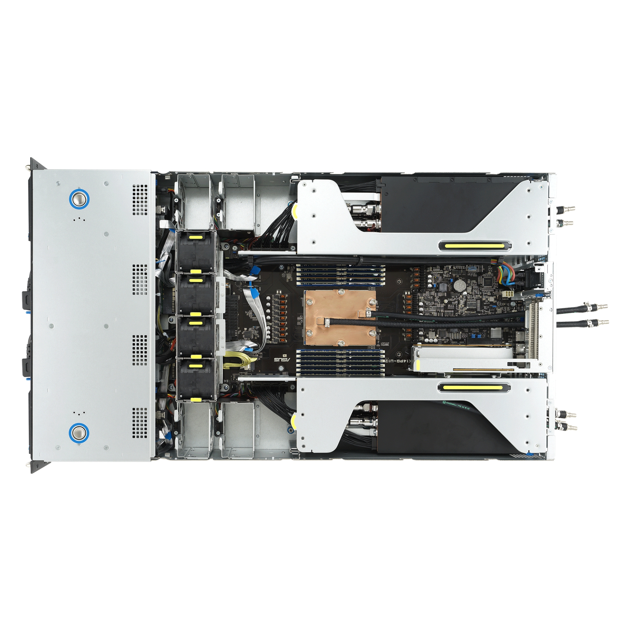 ASUS ESC4000A-E12 Socket SP5 Armadio (2U) Argento