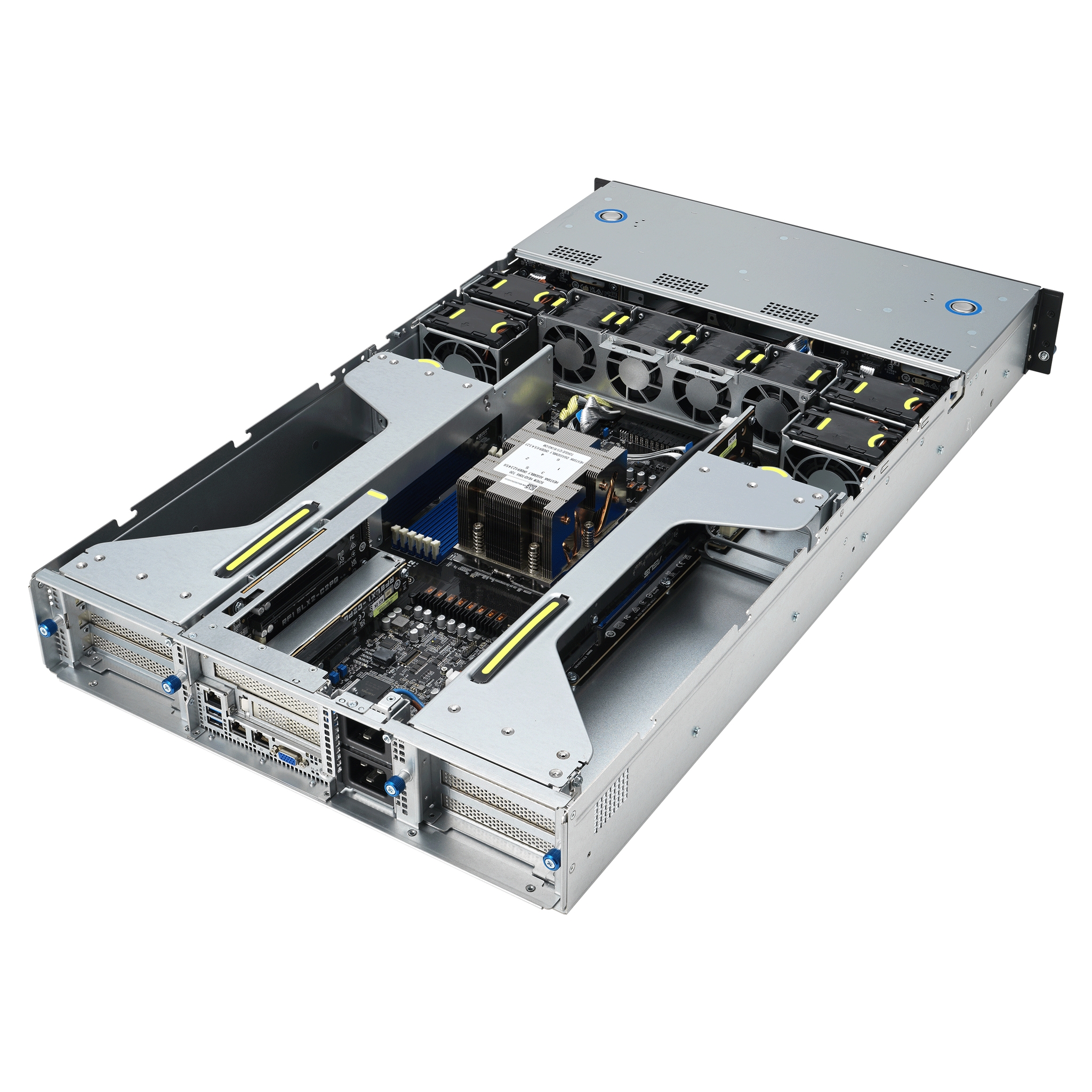 ASUS ESC4000A-E12 Socket SP5 Armadio (2U) Argento