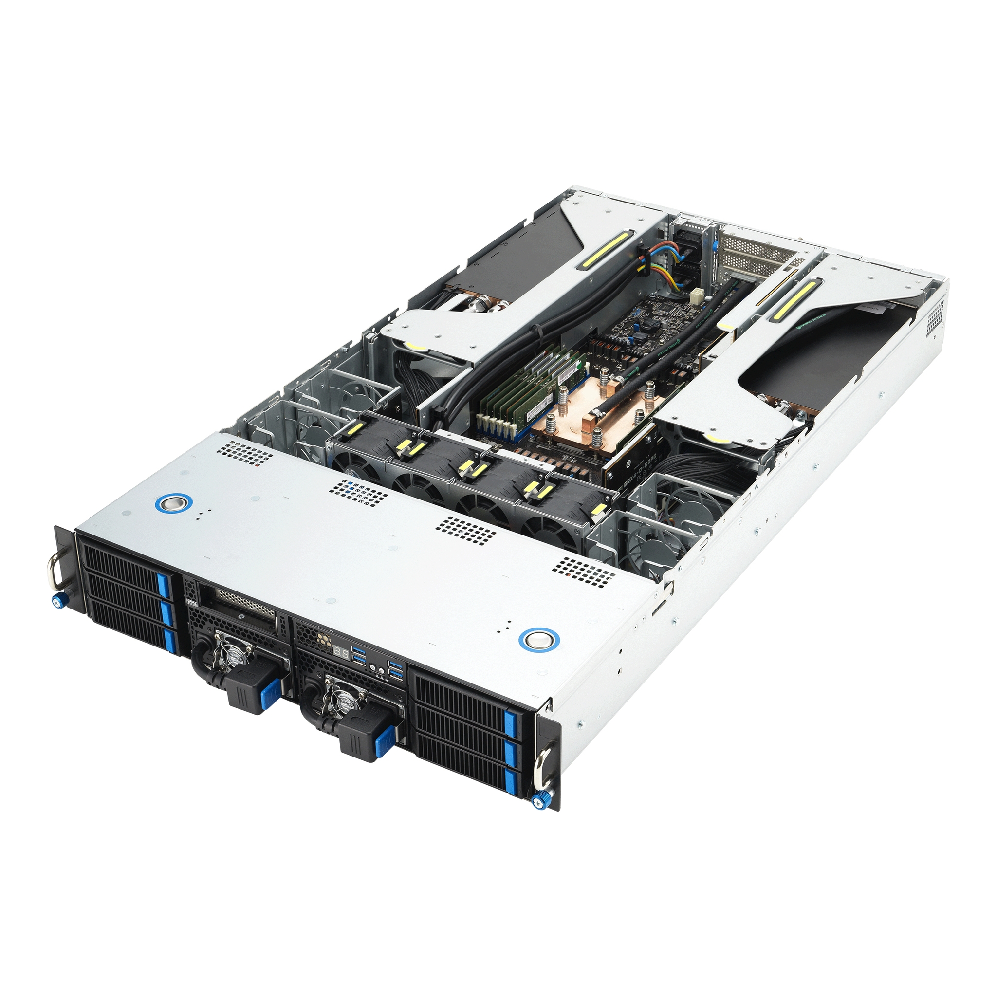 ASUS ESC4000A-E12 Socket SP5 Armadio (2U) Argento