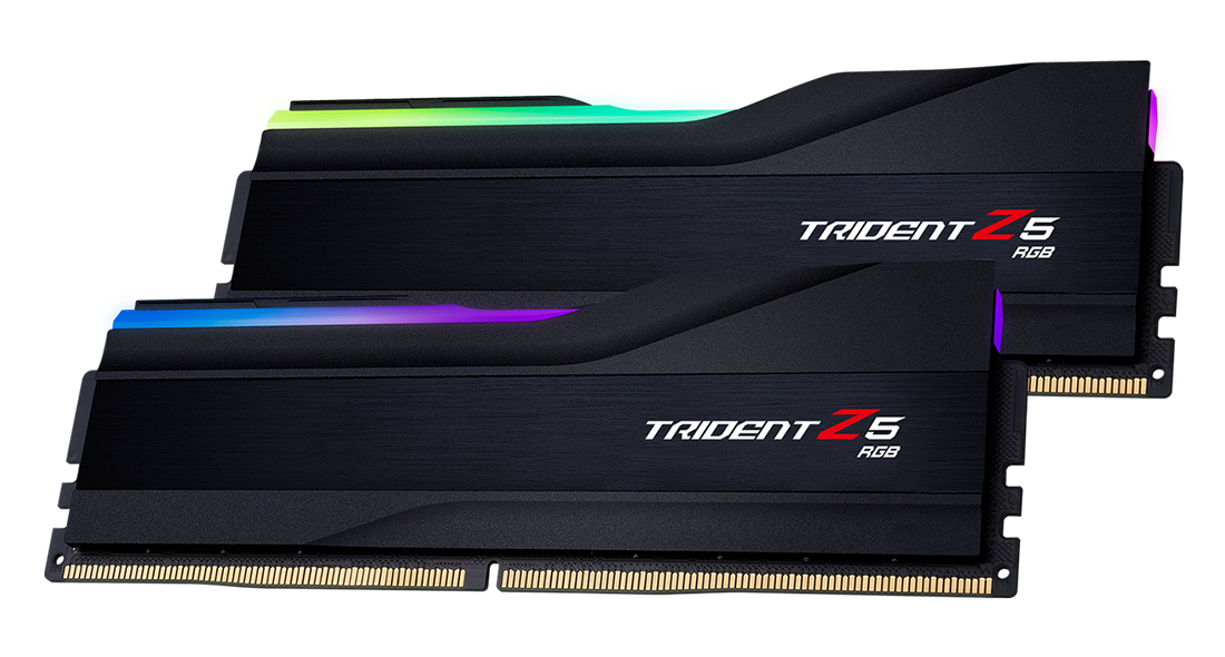 G.Skill D548GB 6400-32 Trident Z5 RGB bk K2 GSK F5-6400J3239F24GX2-TZ5RK