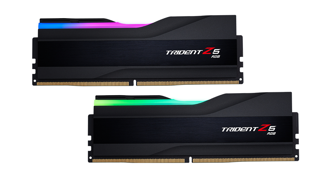 G.Skill D548GB 6400-32 Trident Z5 RGB bk K2 GSK F5-6400J3239F24GX2-TZ5RK