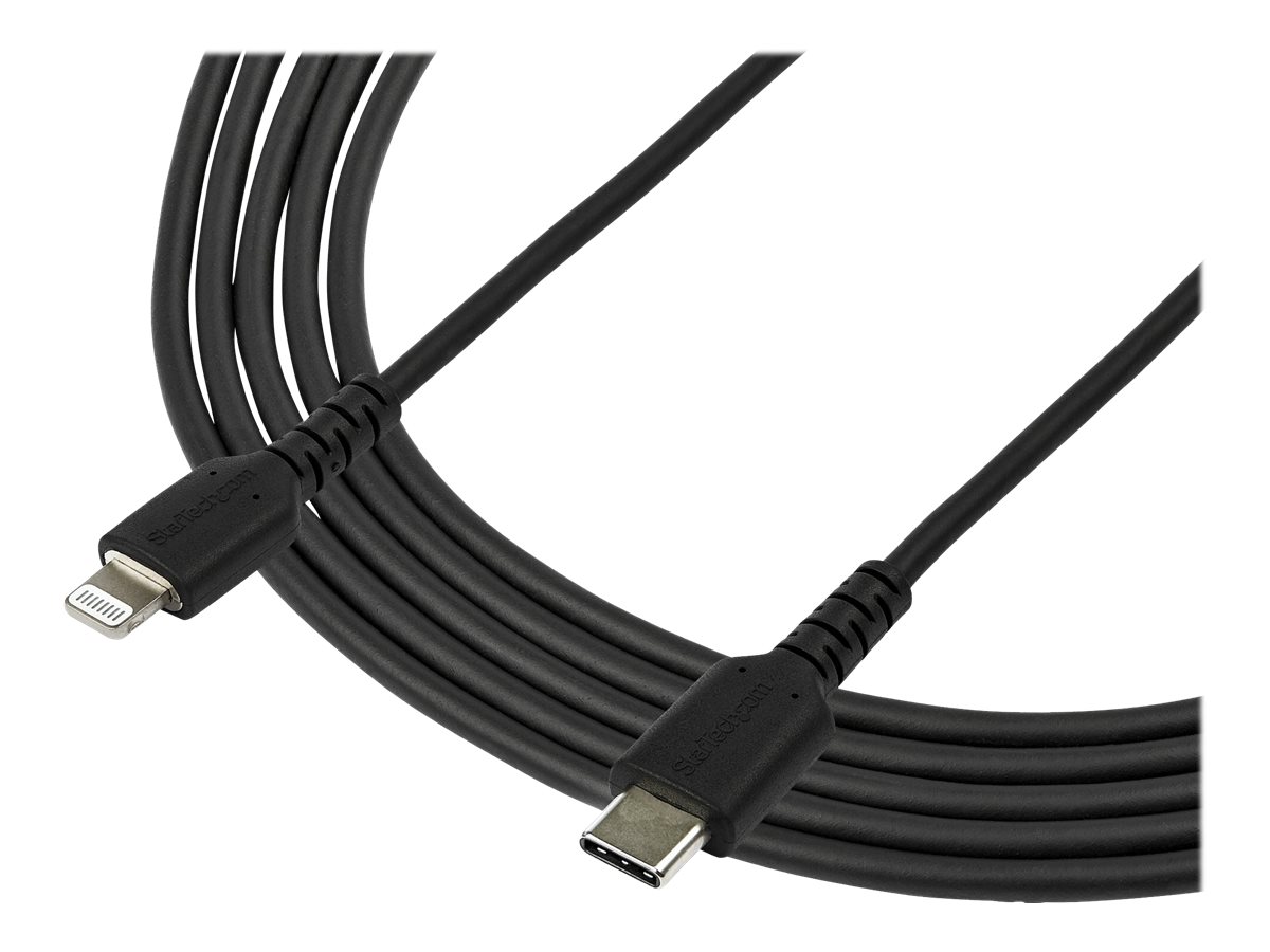Câble USB-C vers Lightning 2m Noir - Câbles Lightning