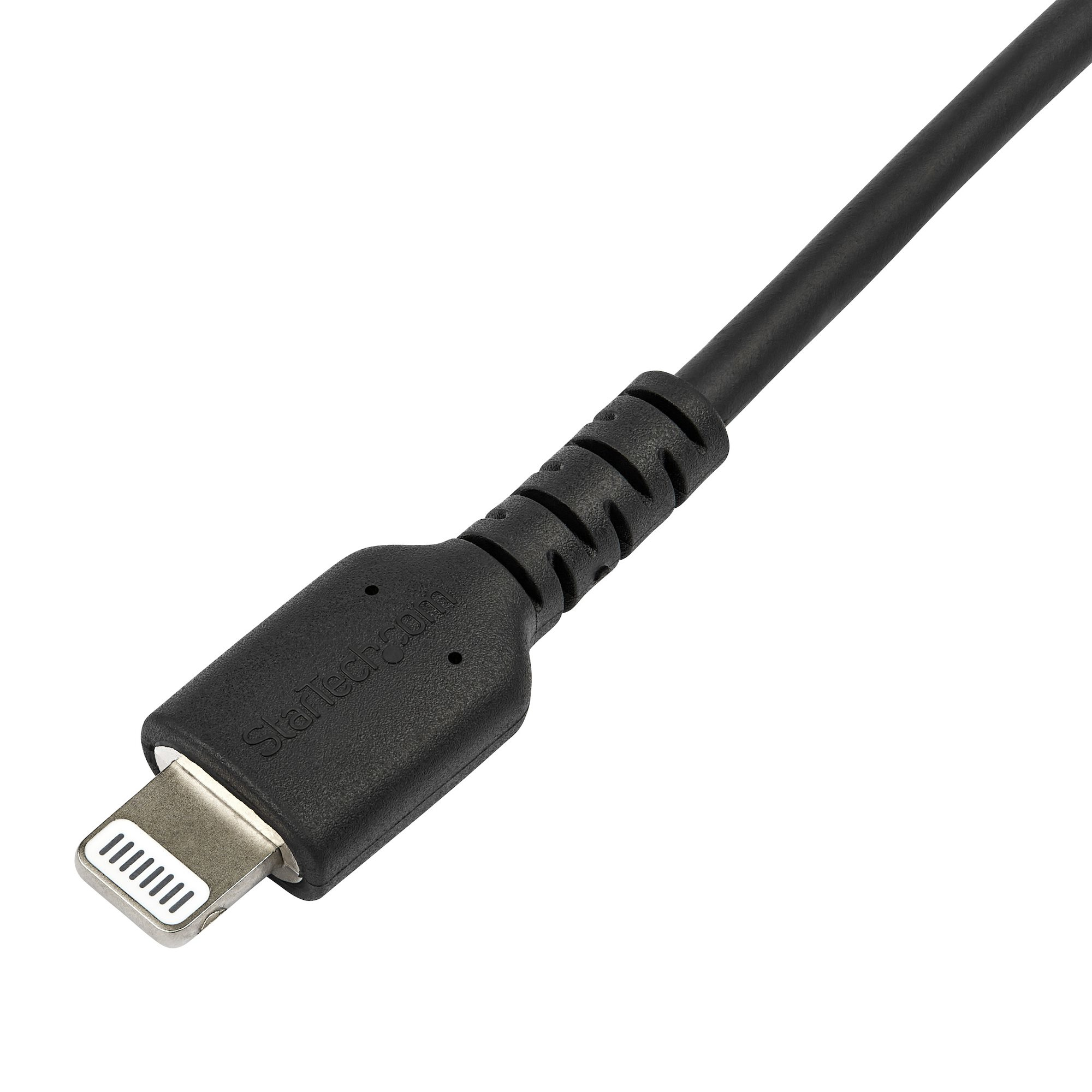 Cable Startech para iPhone / iPad / iPod de Carga Rápida Certificación MFi  de Apple - Negro