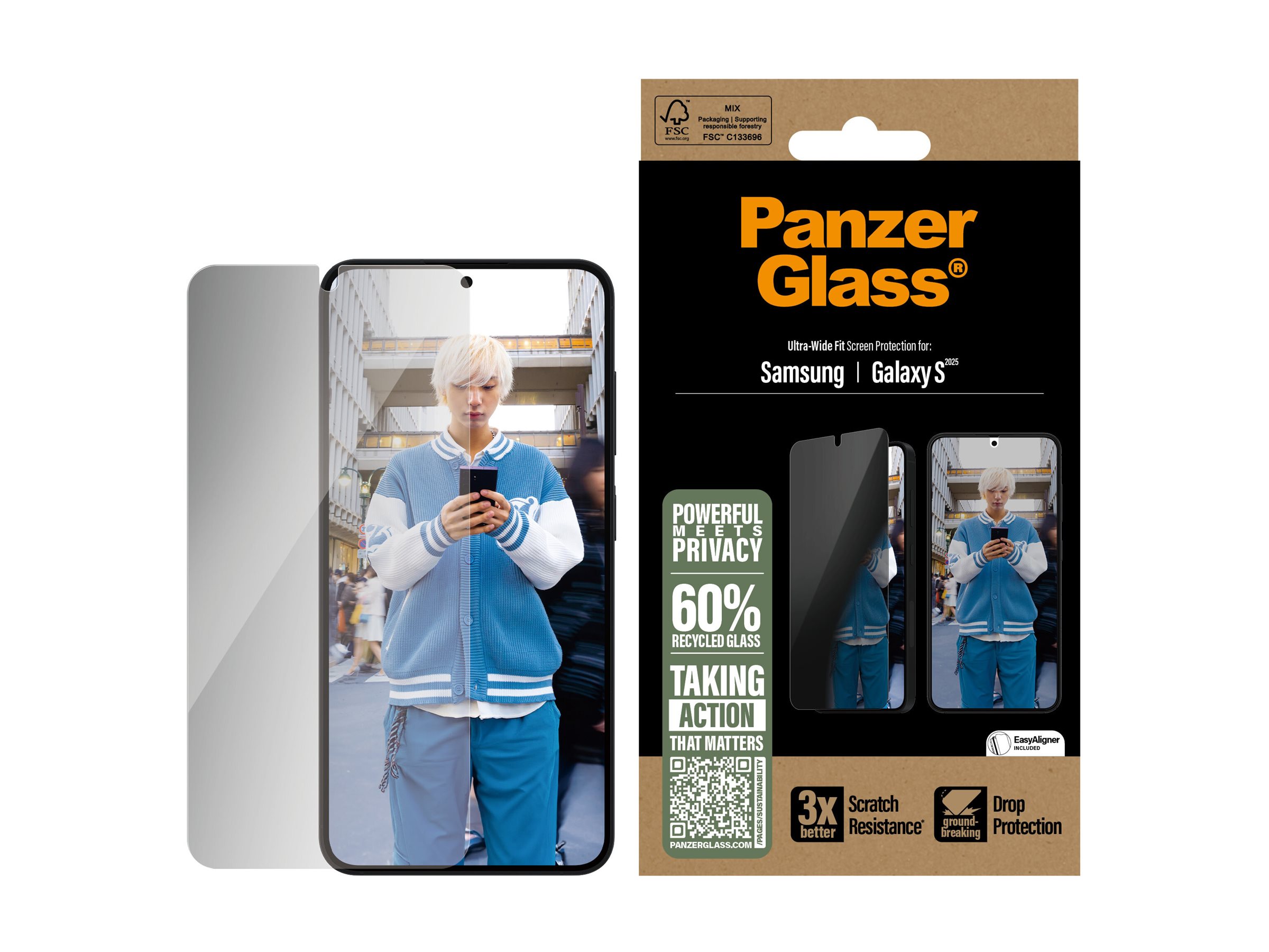 PanzerGlass Ultra Wide Fit Privacy