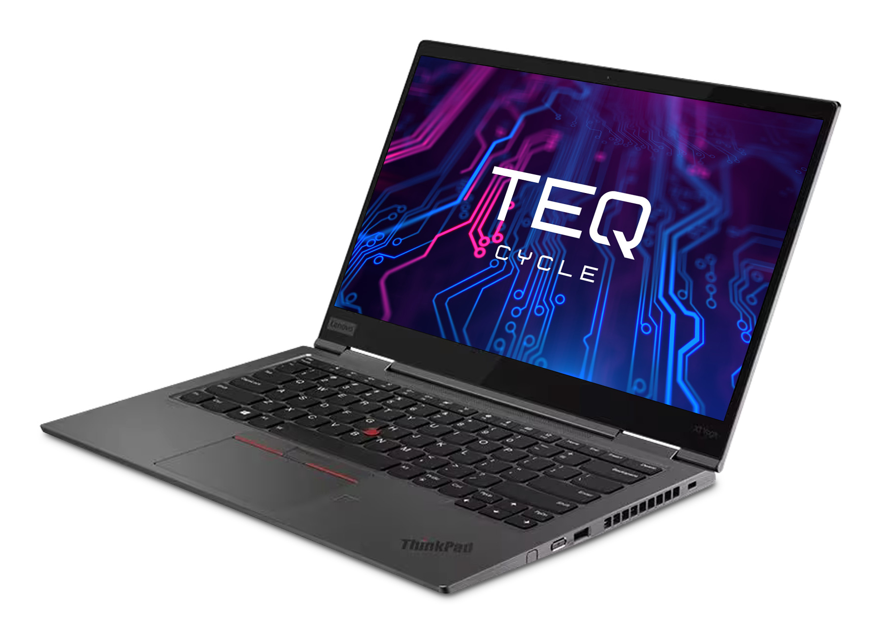 Teqcycle Lenovo ThinkPad X1 Yoga G6 Intel� Core i5 i5-1145G7 H�brido (2-en-1) 35,6 cm (14) Pantalla t�ctil 16 GB LPDDR4x-SDRAM 256 GB SSD Wi-Fi 6 (802.11ax) Windows 11 Pro Alem�n Gris
