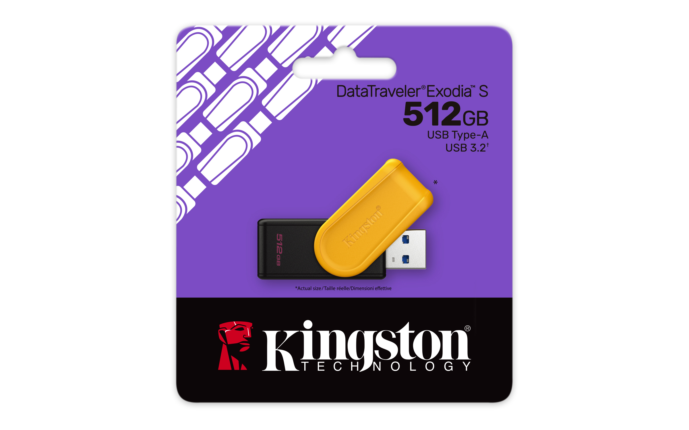Kingston USB-Stick DataTraveler Exodia S USB 3.2 retail - Flash-Speicher - unsortiert