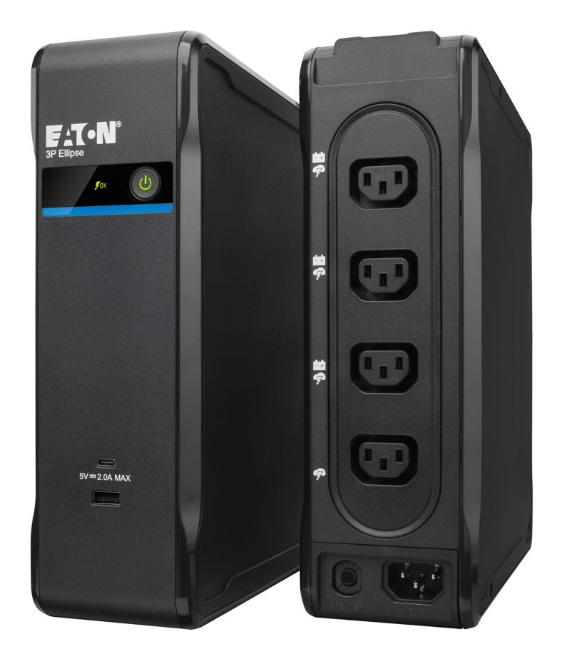 Eaton 3P700UI sistema de alimentaci�n ininterrumpida (UPS) En espera (Fuera de l�nea) o Standby (Offline) 0,7 kVA 420 W 4 salidas AC