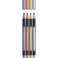 Schneider Schreibger�te ML02011501 marqueur � peinture Cuivre, Or, Argent, Violet 4 pi�ce(s)
