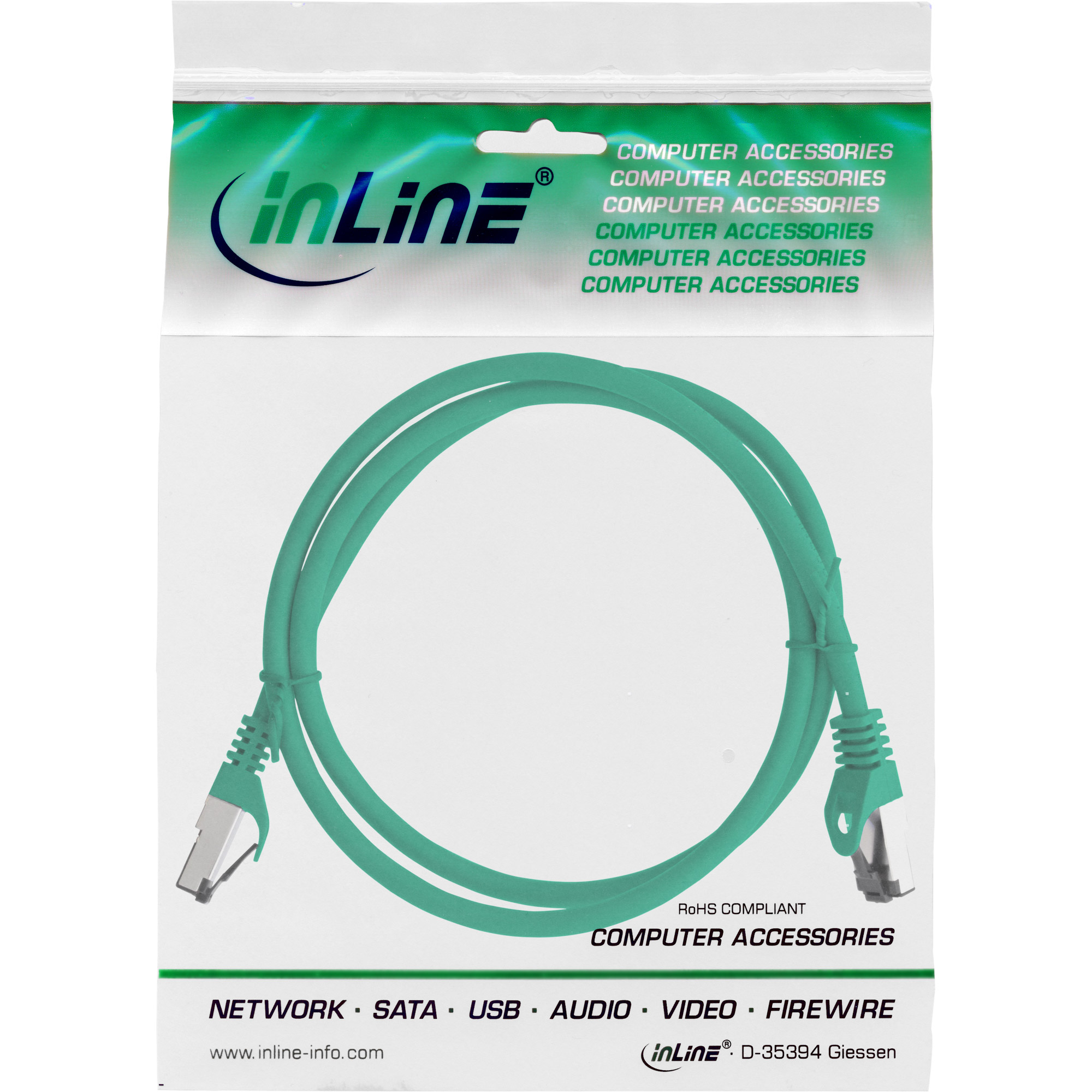InLine Patch-Kabel - RJ-45 (M) zu RJ-45 (M)