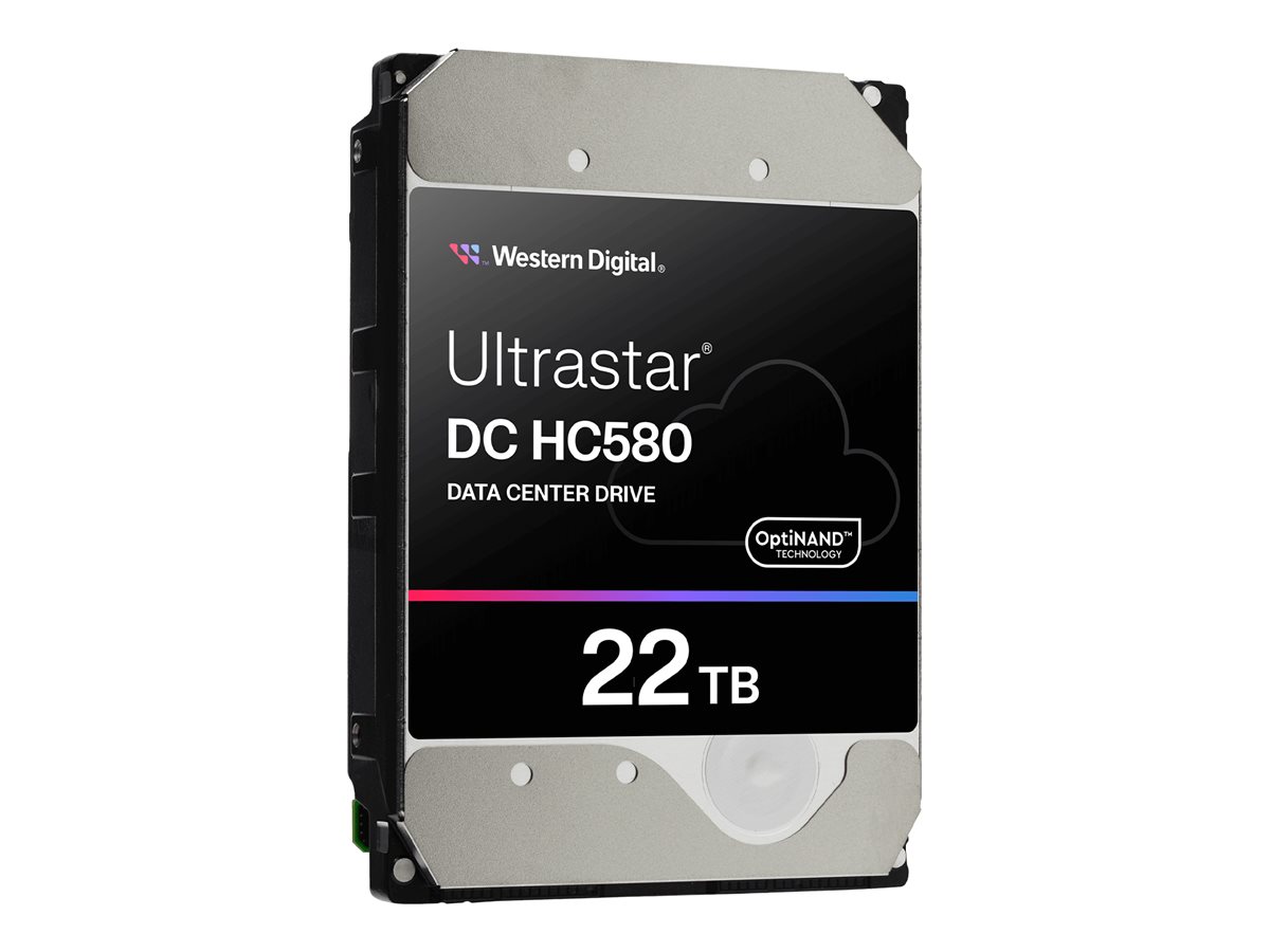 WD Ultrastar DC HC580 WUH722422ALE6L1 - Festplatte - verschl�sselt - 22 TB - intern - 3.5 (8.9 cm)