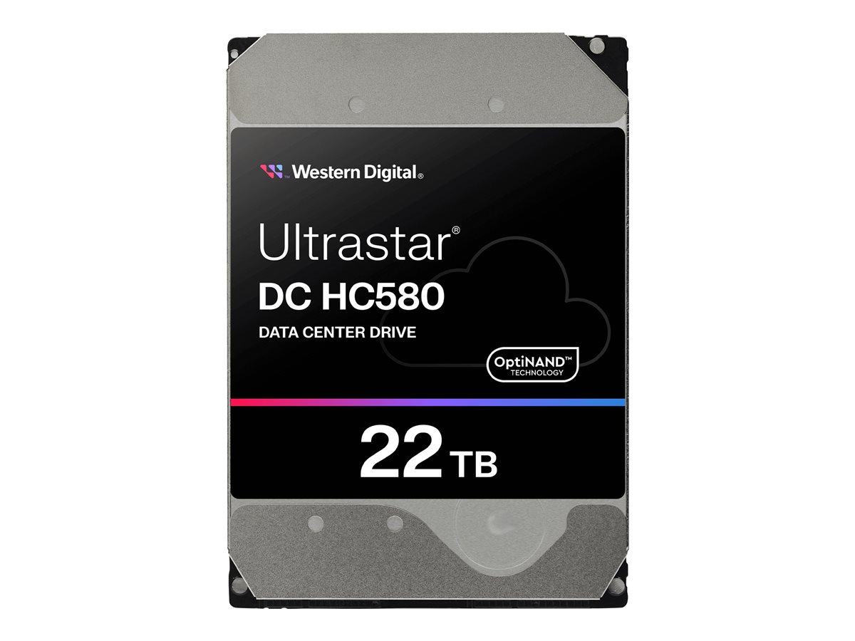 WD Ultrastar DC HC580 WUH722422ALE6L1 - Festplatte - verschl�sselt - 22 TB - intern - 3.5 (8.9 cm)