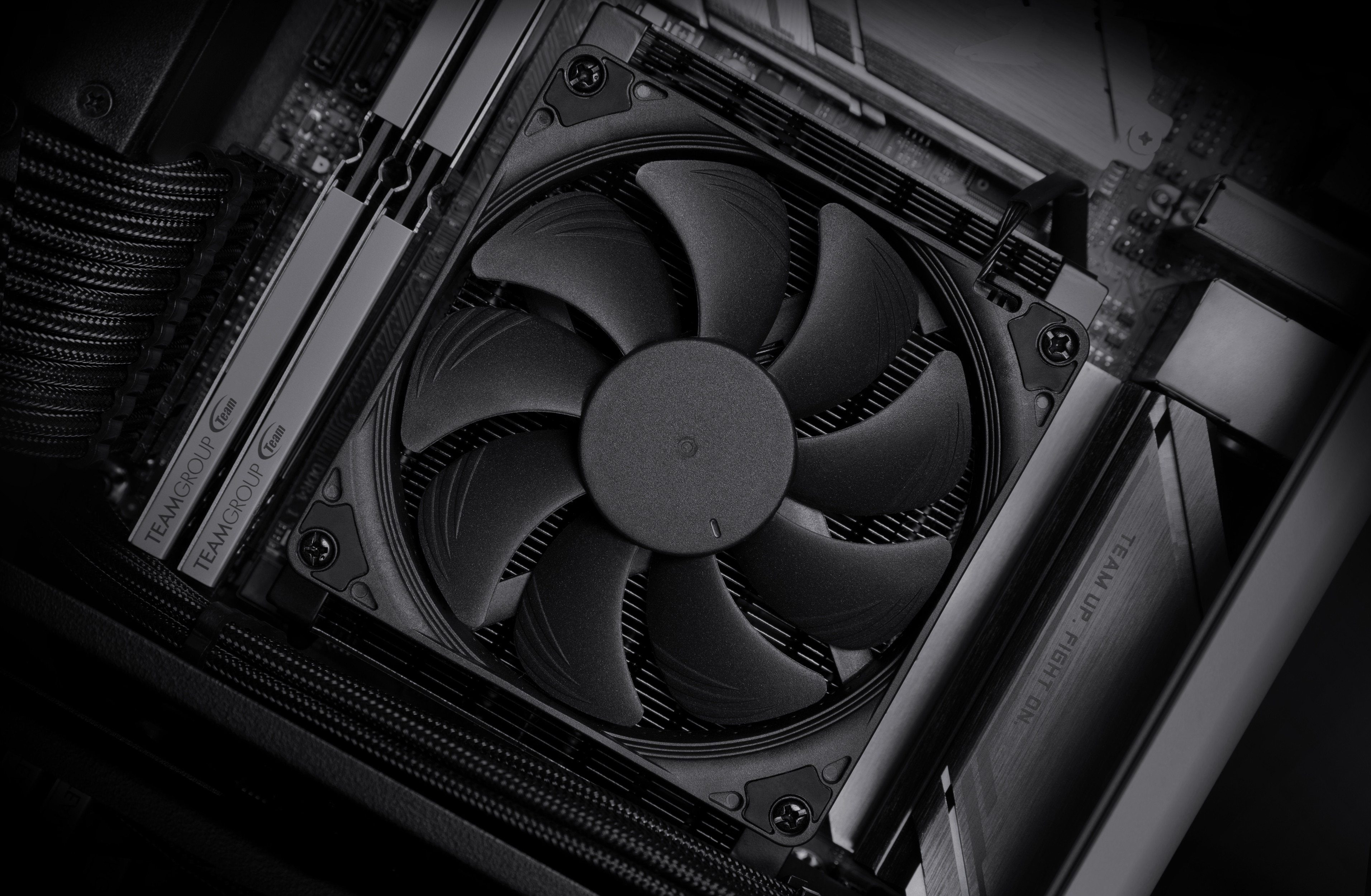 Noctua NH-L9a-AM4 chromax.black - Prozessor-Luftk�hler - (f�r: AM4)