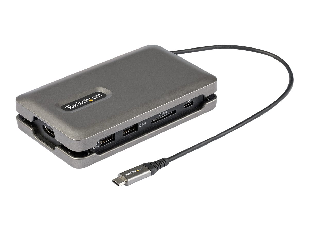 Tripp Lite Thunderbolt 3 Dock - 8K DisplayPort, USB 3.2 Gen 2, GbE, USB-A/C  Ports.SD/Micro SD.Silver/Black
