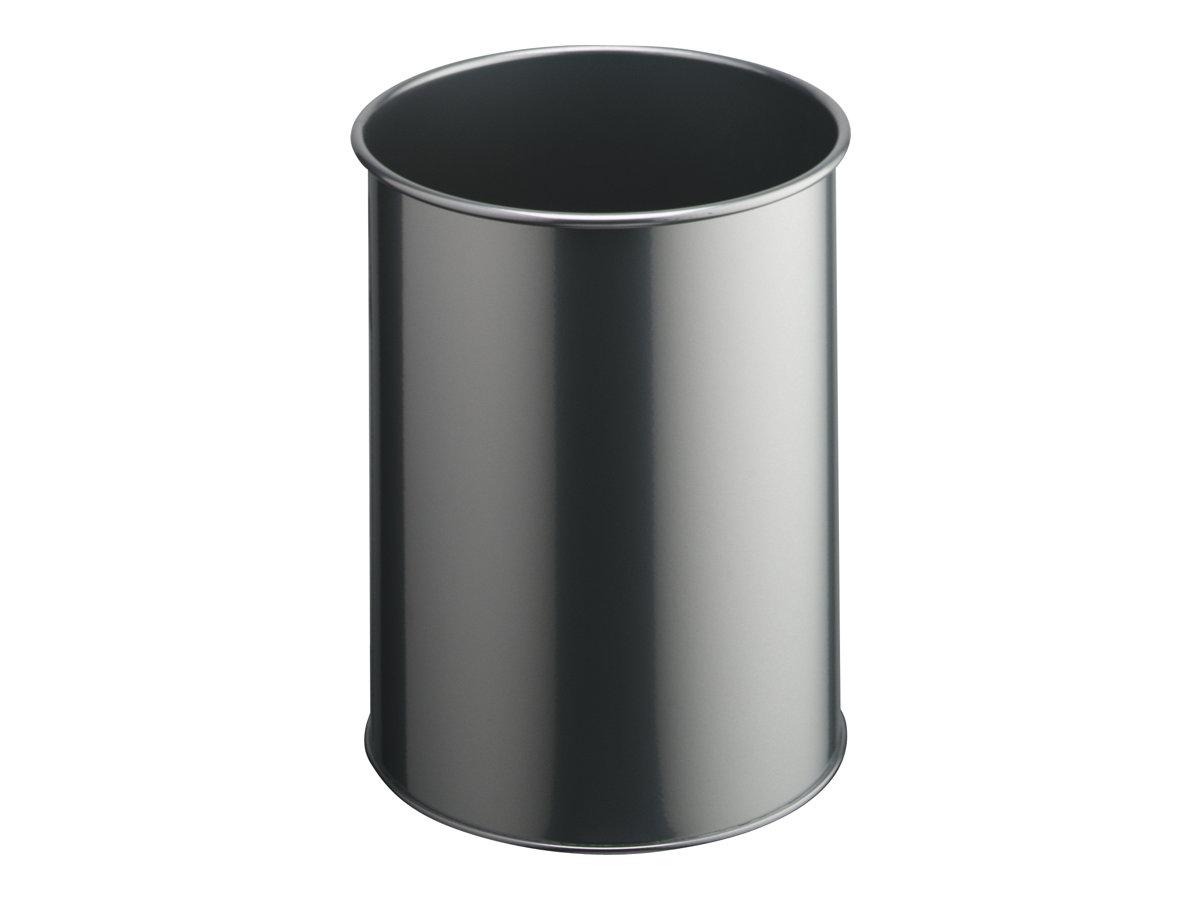 Durable Papierkorb - rund - 15 L - Stahl