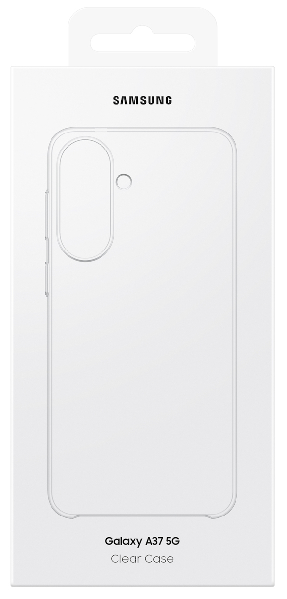 Samsung EF-QA376CTEGWW mobile phone case 17 cm (6.7) Cover Transparent