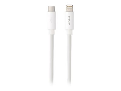 PNY Lightning-Kabel - Lightning m�nnlich zu 24 pin USB-C m�nnlich - 3 m - USB-Stromversorgung (18 W)