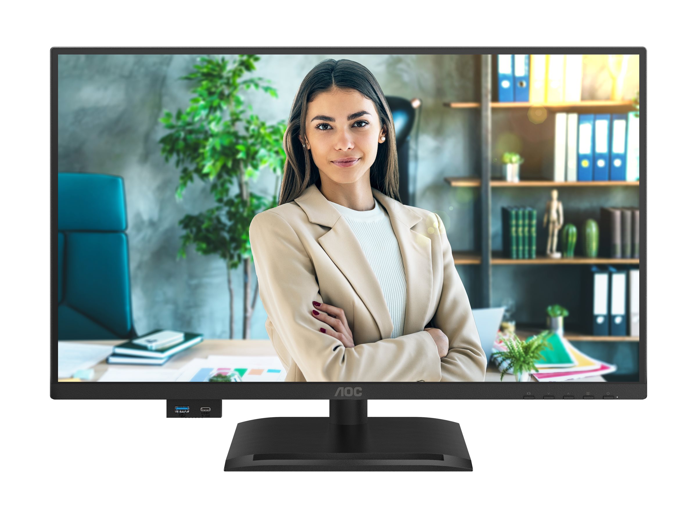 AOC Pro-line 24P4CV - P4 Series - LED-Monitor - USB - 61 cm (24)