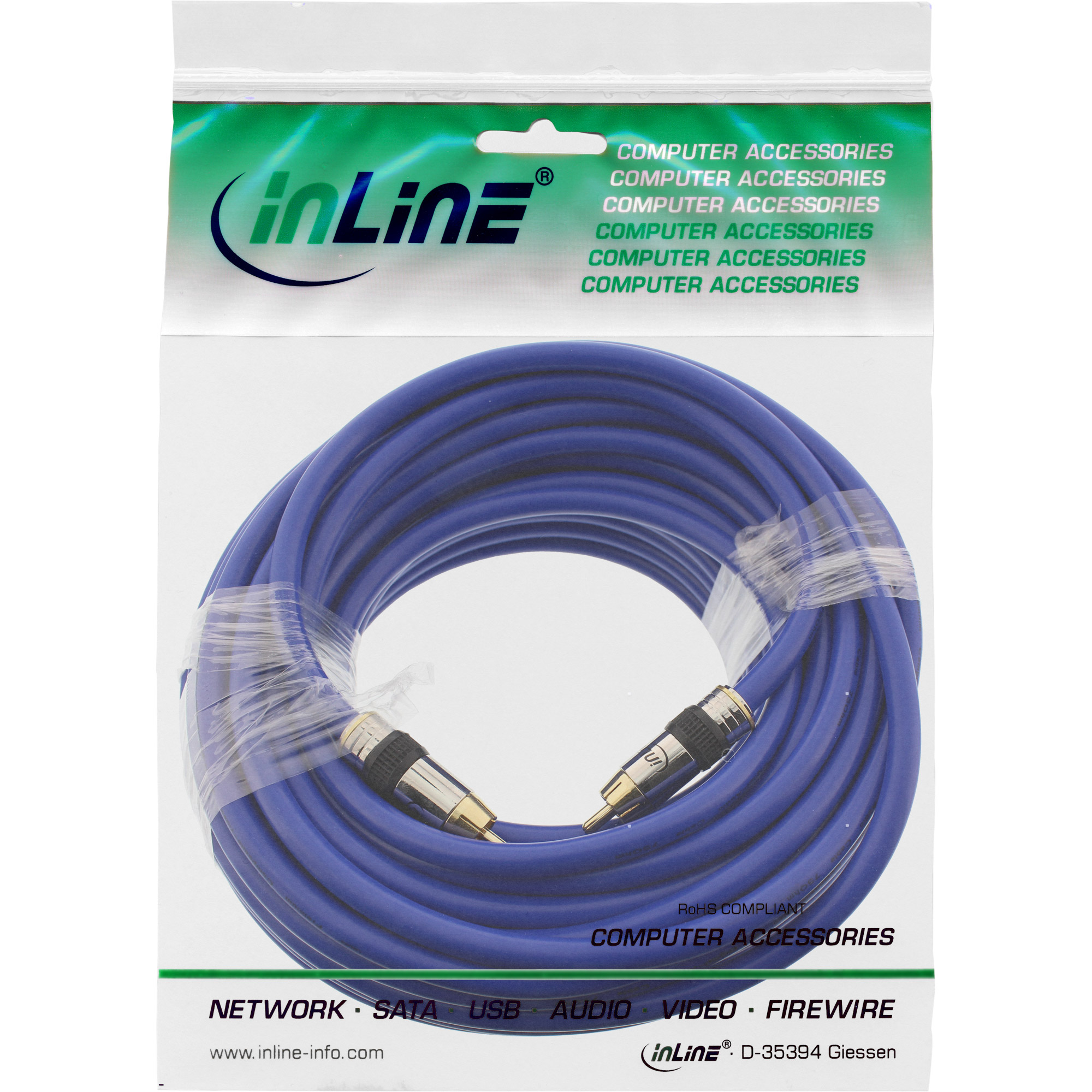 InLine Premium - Video-/Digitalaudiokabel (koaxial)
