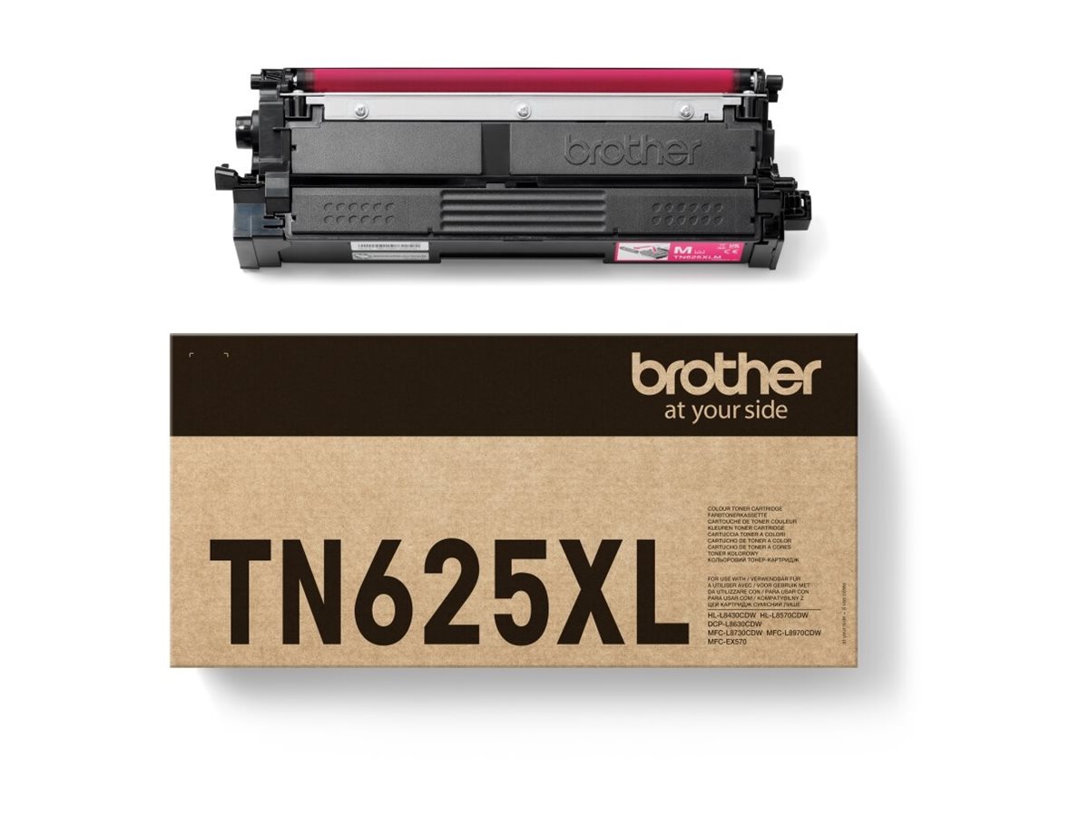 Brother TN-625XLM cartucho de t�ner 1 pieza(s) Original Magenta