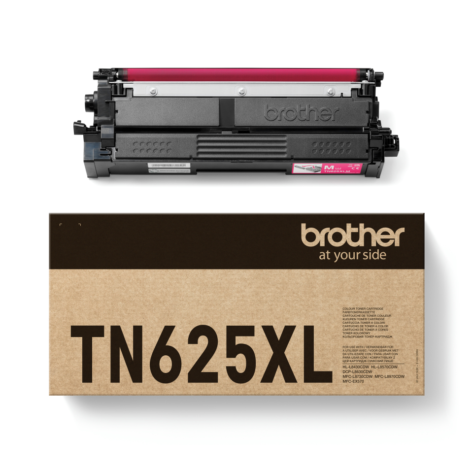 Brother TN-625XLM cartucho de t�ner 1 pieza(s) Original Magenta