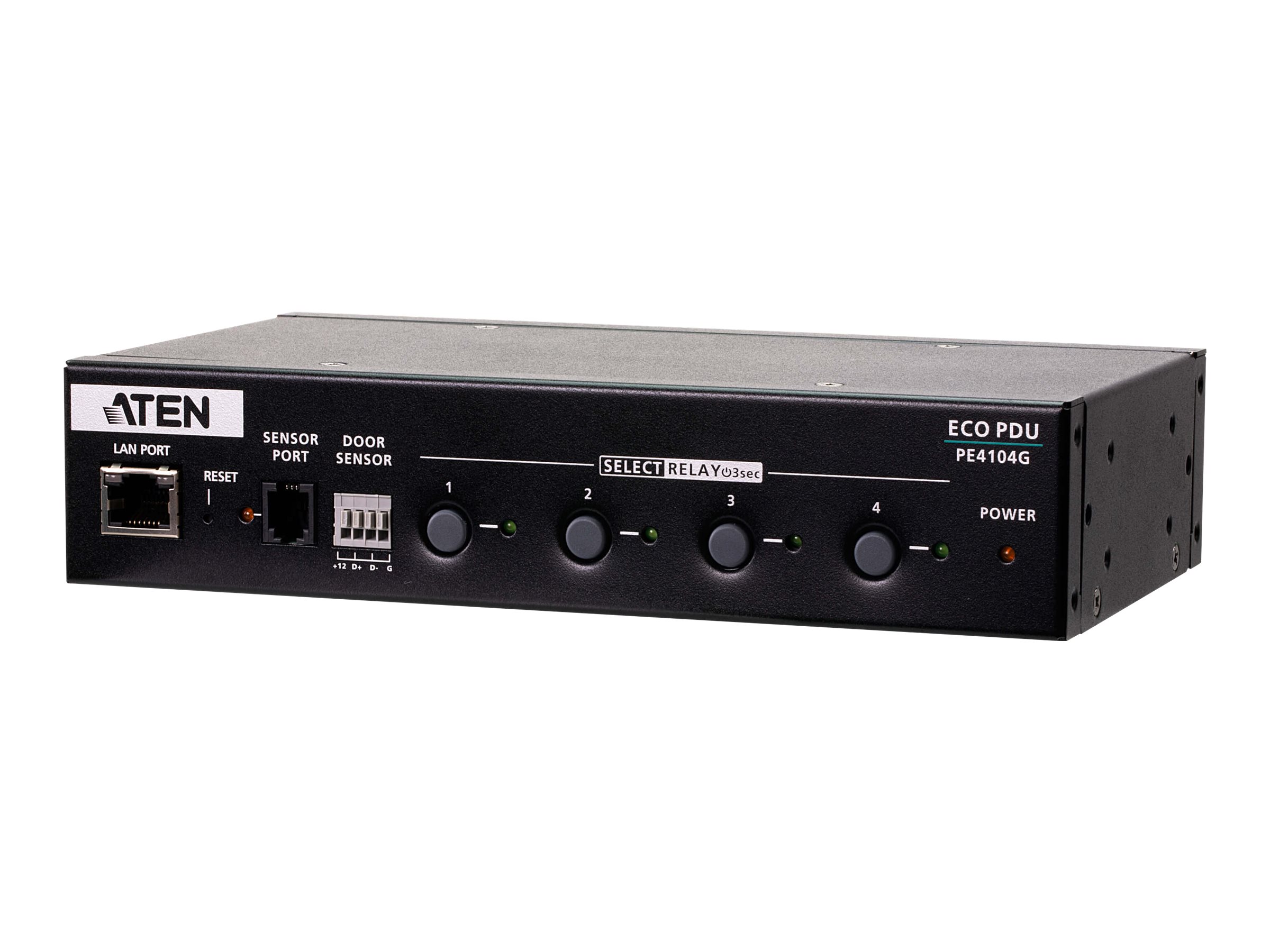 ATEN PE4104G unidad de distribuci�n de energ�a (PDU) 4 salidas AC 1U Negro